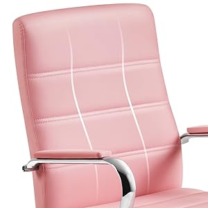 Curved PU Leather Back
