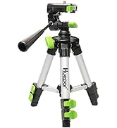 Huepar TPD05 19.7" Lightweight Aluminum Tripod-Mini Portable Adjustable Tripod for Laser Level an...