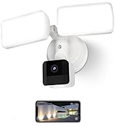 Lepro Floodlight Camera, Motion-Activated Security Light, Auto Record, 1080P Video, Two-Way Talk,...