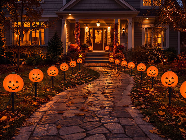 halloween pathway lights