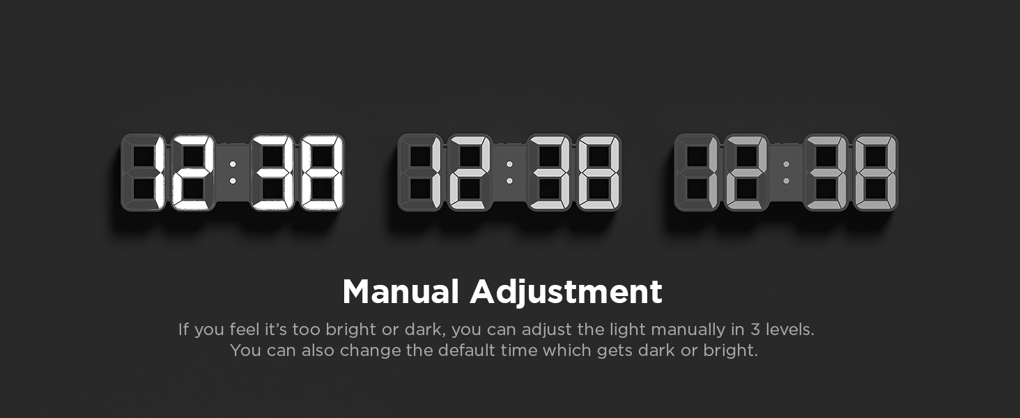 Manual Adjustment