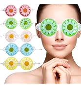 Cooling Eye Mask, Reusable Cold Eye Mask for Hot Cold Treatment for Eye Strain, Eye Swelling, Eye...