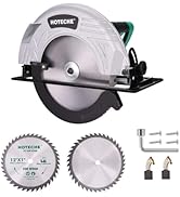 Hoteche 12-Inch Circular Saw 4-HP Compact Portable Table Saw with Saw Blade for Desktop Use
