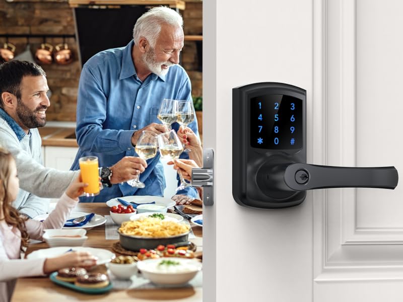 Keyless Entry Door Lock with Handle