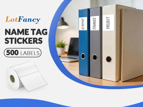 name tag stickers