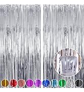 Fringe Curtains Party Decorations, Tinsel Streamers Birthday Party Decorations, Fringe Backdrop f...
