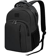 WOLT Laptop Backpack for Men Women for 15.6 Inch and 17 Inch Notebook, Travel Backpack Carry On F...