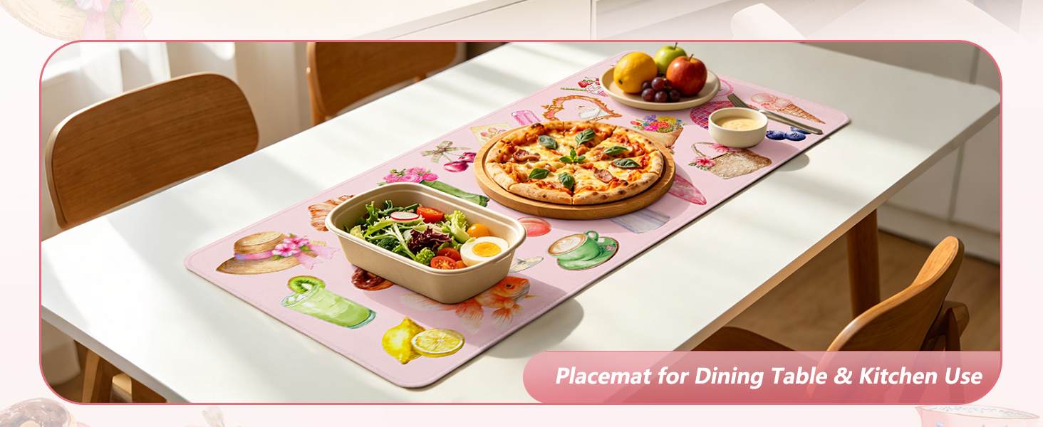Placemat For Dining Table &amp;amp;amp; Kitchen Use