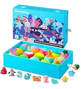 Sea Surprise Bath Bombs for Kids, 15 Pack Organic Fizzy Bath Bombs Gift Set with Hidden Ocean Toy...