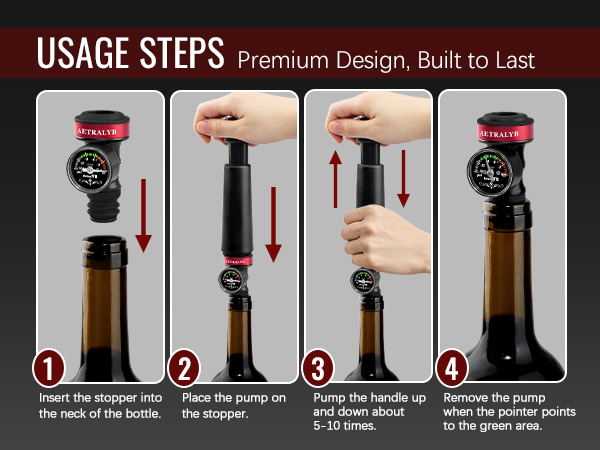 how to use the vacuum saver