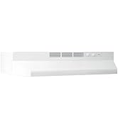 Broan-NuTone 413001 Non-Ducted Ductless Range Hood with Lights Exhaust Fan for Under Cabinet, 30-...