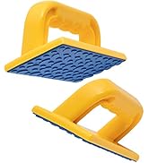Gator Grip Safety Push Block 2 Pack with Blue Rubber Podular Pattern for Superior Gripping Power ...