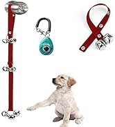 [Upgraded] Puppy Bells Dog Doorbells for Door Knob/Potty Training/Go Outside-Dog Bells for Puppie...