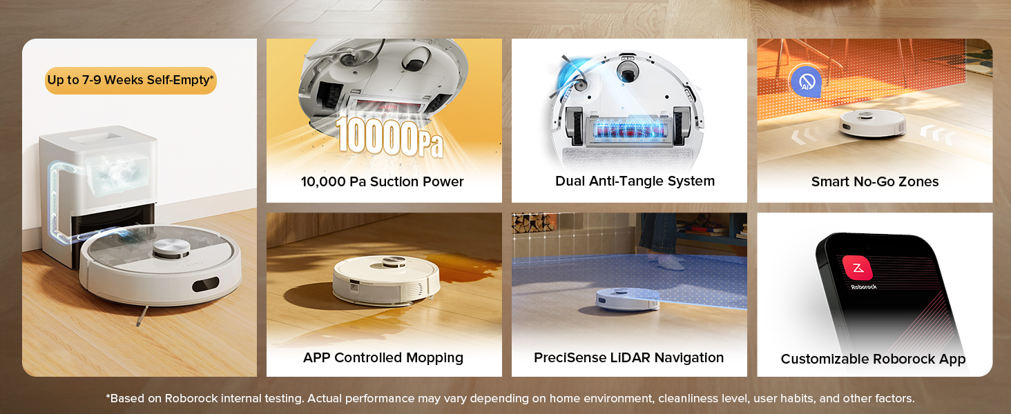 roborock Q7 M5+ robot vacuum self emptying