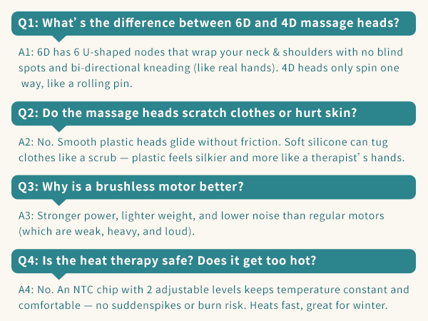 NECK massager for pain relief