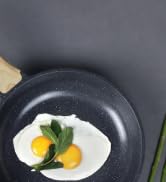 Ceramic Nonstick Frying Pan - 10 Inch Healthy Non-Toxic Non Stick Skillet Omelette Pans, Ind...