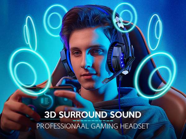 ps5 ps4 pc headset with mic