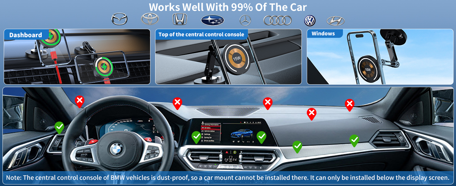 Car Phone Mount Magnetic