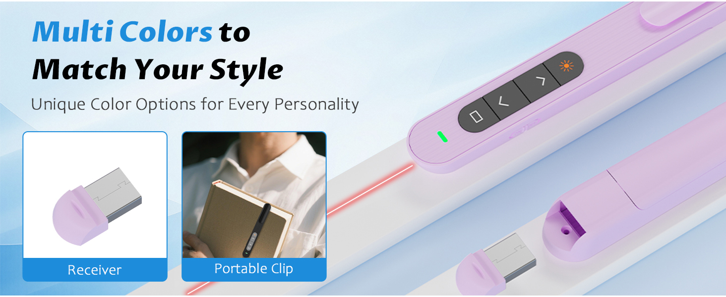 wireless presentation clicker