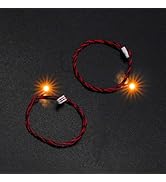 BrickBling 2 Pieces 30CM LED Light Compatible with Lego Building– DIY Decorative Lighting Accesso...