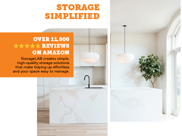 StorageLAB 4 Piece Hard Shell Storage Organizers