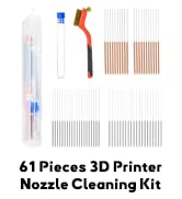 XIFOWE 61 Pieces 3D Printer Nozzle Cleaning Kit