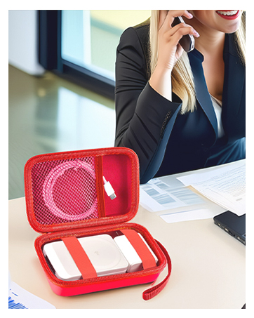Portable case for Apple Watch Charger for MagSafe