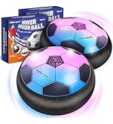 Officygnet 2 Pack Hover Soccer Ball Toys Gifts for 3 4 5 6 7 8-12 Year Old Boy, Indoor Boy Toys A...
