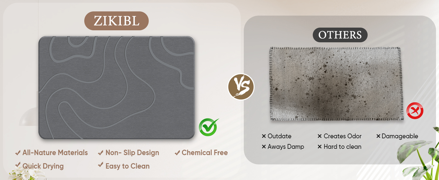 stone bath mat for bathroom