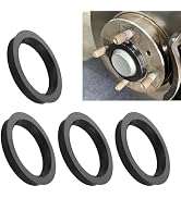 Yekoaru 4 PCS Hub Centric Rings, 73.1 to 64.1 Plastic Hubrings, O.D:73.1-I.D:64.15 (64.1) mm Hub ...