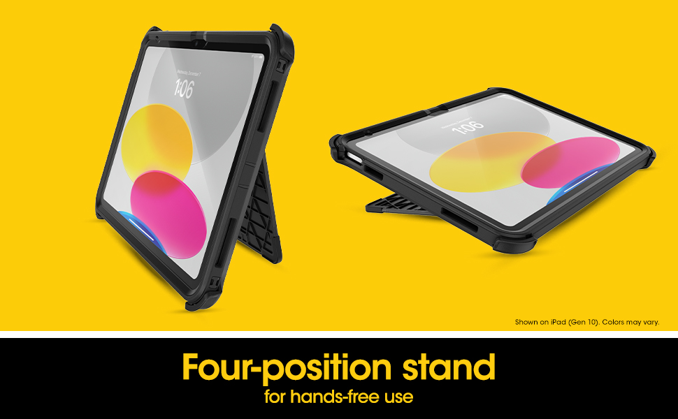 Defender series for iPad, OtterBox defender, protective iPad case, port cover, otterbox, defender