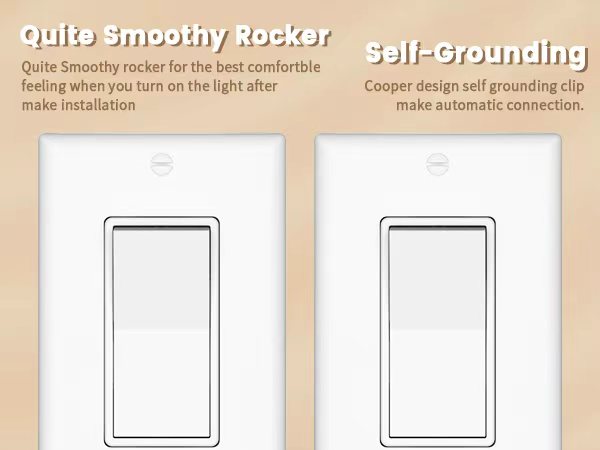 Decora Electrical Light Switches