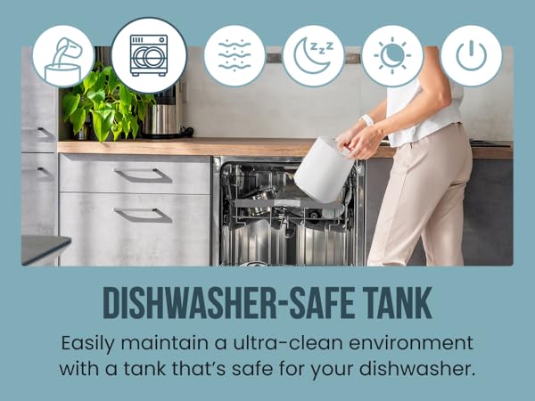Dishwasher-Safe Tank