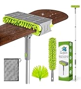 Clean Beastie Ceiling Fan Cleaner Duster with 6 Ft/77'' Extendable Long Handle Multi-Functional C...