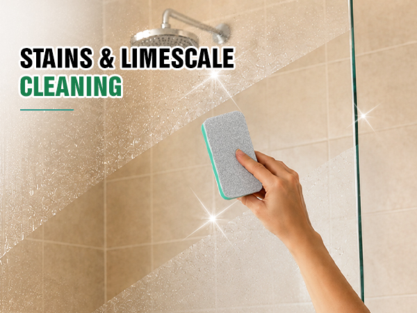 STAINS &amp; LIMESCALECLEANING