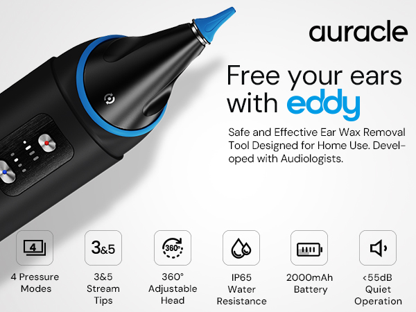 Auracle Ear Wax Removal - Eddy Ear Cleaner