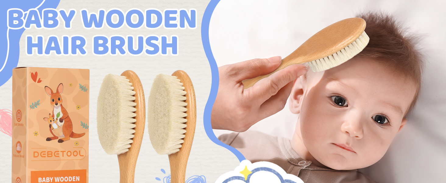 Baby hair brush