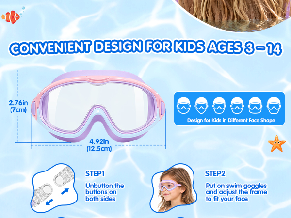 Kids Swim Goggles
