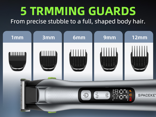 beard trimmer for men mens grooming kits hair clippers manscape body hair trimmer for men