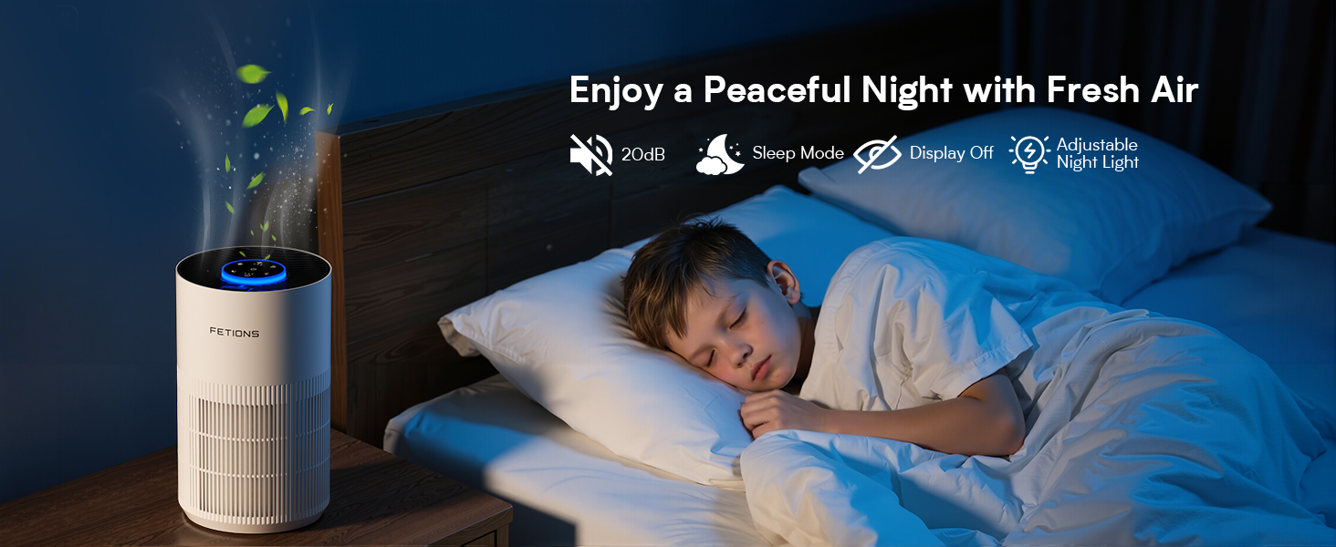 quiet air purifiers for home