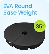 Rhino BaseMate EVA Material - Patio Umbrella Base Weights up to 200 Lb. | for Cantilever Umbrella...