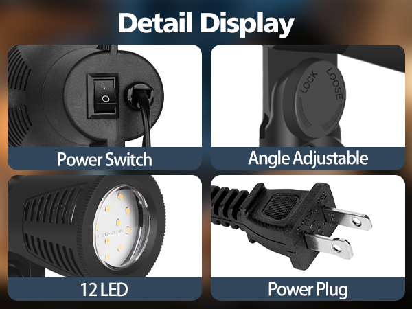 led light details