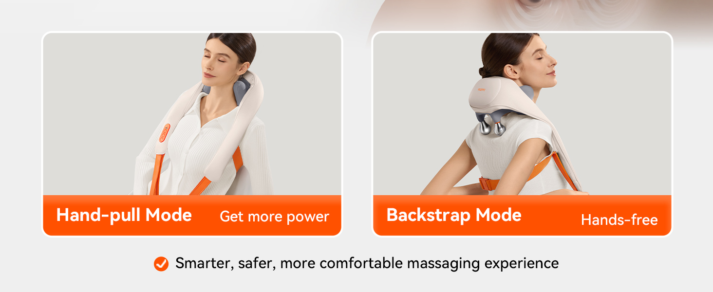 IKEEPFIT Cordless Neck Massager with Heat