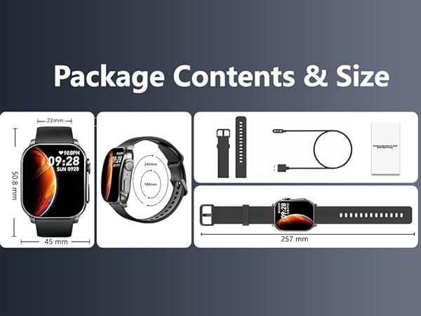 2.01" AMOLED Curved Display Fitness Tracker