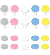 COSLUS Original C50 Baby Electric Nail File Replacement Pads, 10 Grinding Heads + 10 Buffer Pads,...