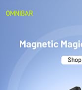 Omnibar Magnetic Portable Charger, 5000mAh Wireless Power Bank with USB C Cable 20W PD Fast Charg...