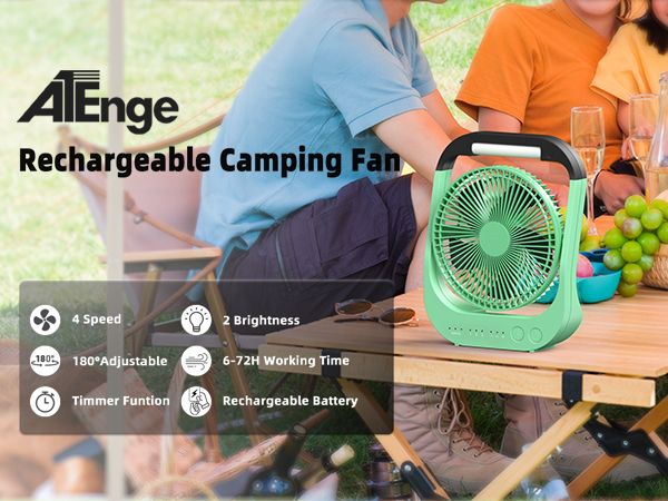 USB desk fan