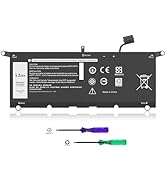 DXGH8 Battery for Dell XPS 13 9370 9380 I nspiron 13 7390 2-in-1 7391 2-in-1 5390 5391 14 7490 La...