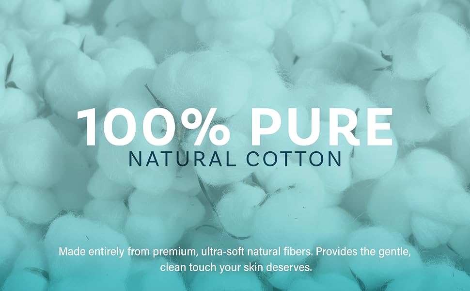 100% cotton balls