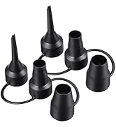 balacoo Inflatable Nozzle Replacement Set with 3 Air Pump Tips for Electric Air Pump Balloons Poo...